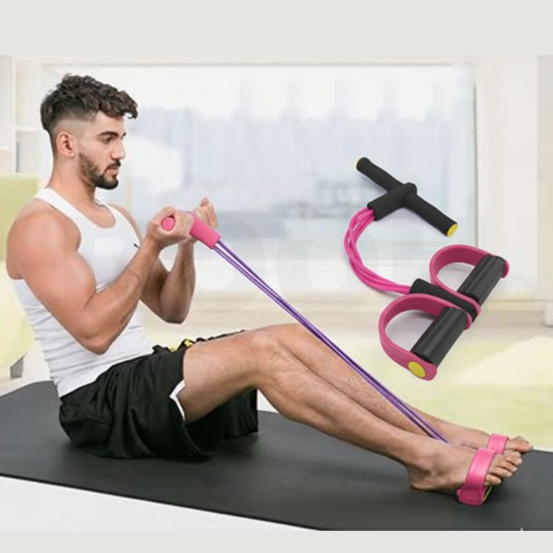 Portable Pull Reducer | Tummy Trimmer & Resistance Band for Belly Fat, Abs, Legs & Full Body Workout