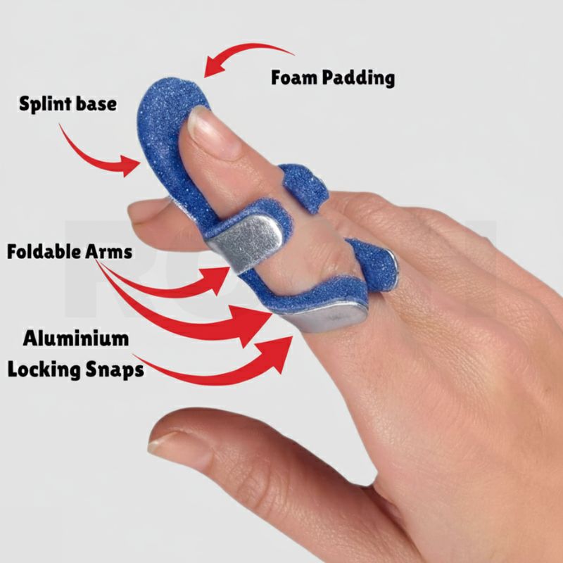 Finger Splints & Braces | Adjustable, Custom, Mallet & Trigger Finger Support for Injury, Fracture, Arthritis & Therapy.