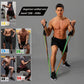 Resistance Bands & Tubes | Full Body Workout, Strength Training, Rehab & Home Fitness Exercise Bands – Light to Heavy Portable Gym Set