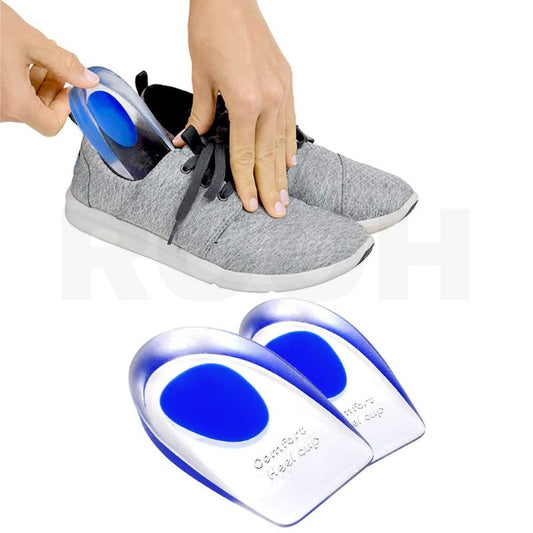 Premium Gel Insoles for Shoes | Shock Absorbing, Arch Support, Anti-Fatigue Comfort Pads for Work, Sports & Daily Use