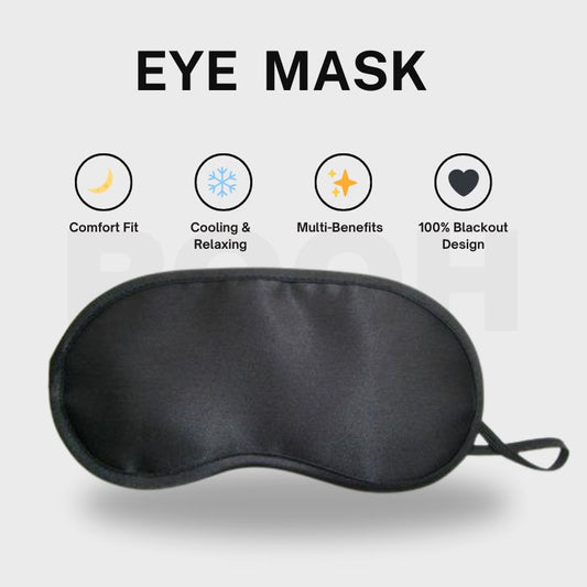 Beauty Sleeping Eye Masks | Silk, 3D, Luxury & Korean Cute Eye Masks for Dark Circles, Puffy Eyes | Pack of 3