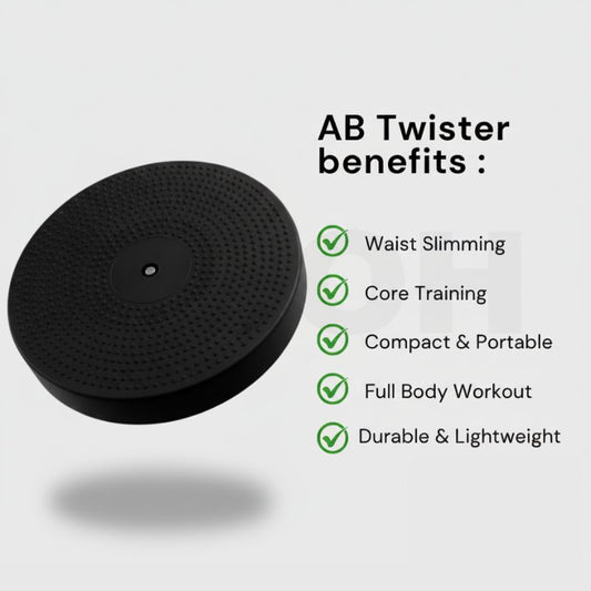 AB Twister Board | Magnetic Waist Twisting Disc for Weight Loss, Slimming, Core Strength & Home Workout Fitness