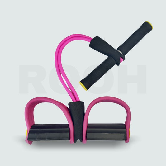 Portable Pull Reducer | Tummy Trimmer & Resistance Band for Belly Fat, Abs, Legs & Full Body Workout