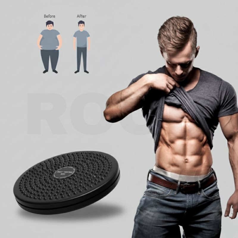 AB Twister Board | Magnetic Waist Twisting Disc for Weight Loss, Slimming, Core Strength & Home Workout Fitness